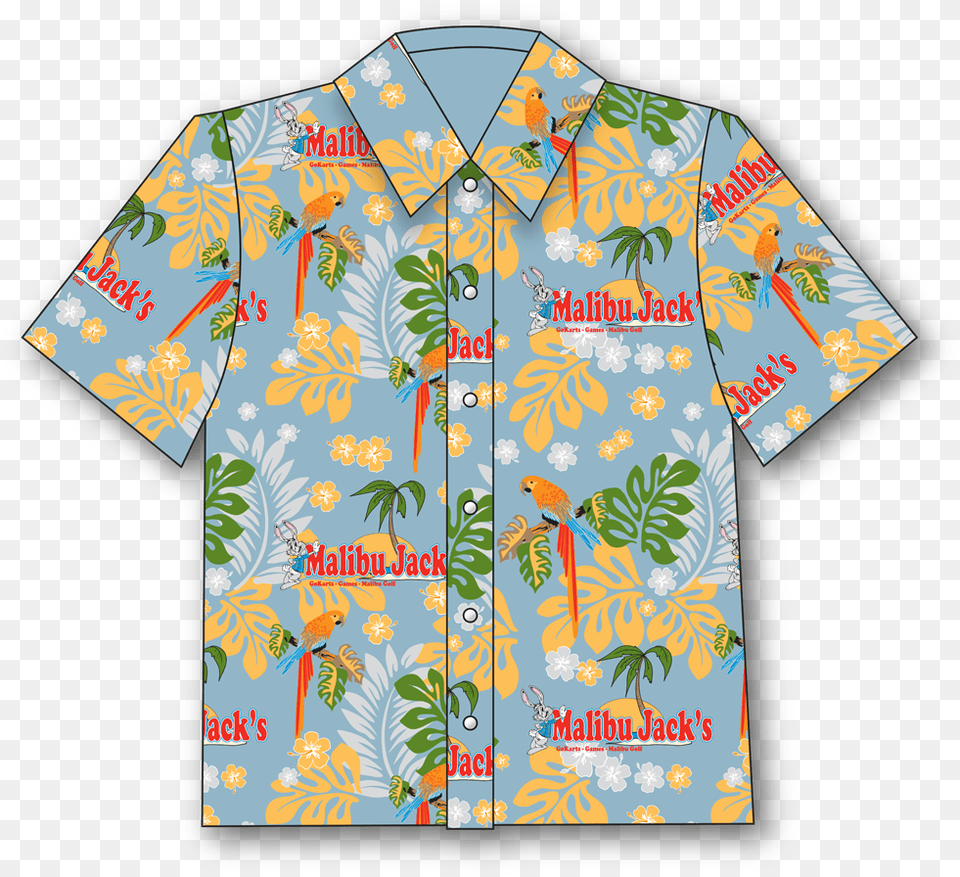 Hawaiian Shirt Hawaiian Shirt Background, Beachwear, Clothing, Animal, Bird Free Transparent Png