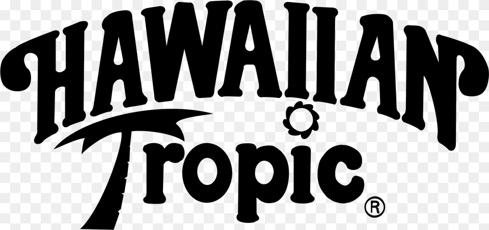 Hawaiian Tropic Logo Transparent Hawaiian Tropic Logo, Gray Png