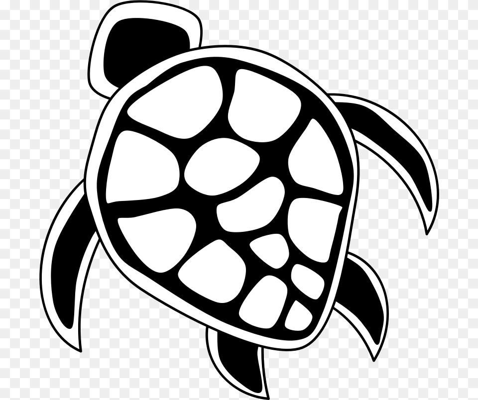 Hawaiian Turtle Cliparts, Stencil, Animal, Sea Life Png