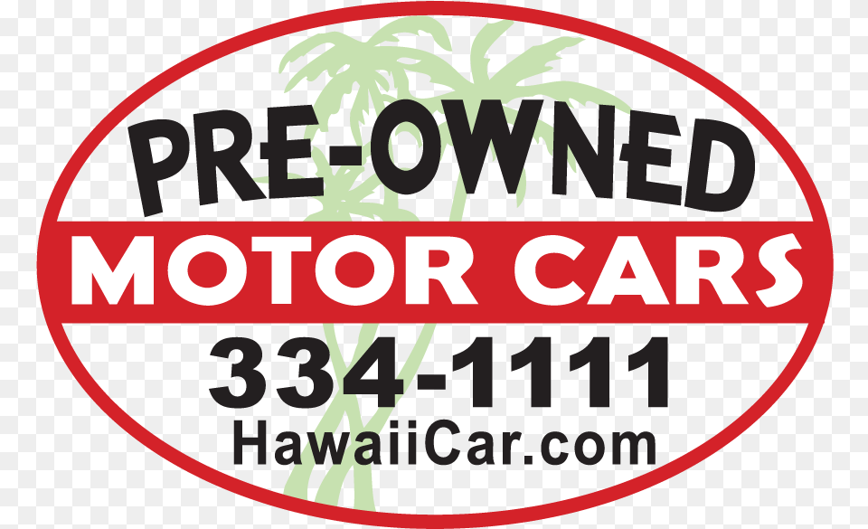 Hawaiicar Pre Owned Motor Cars Of Kona Kona Used Car Circle, Plant, Vegetation, Disk Free Png