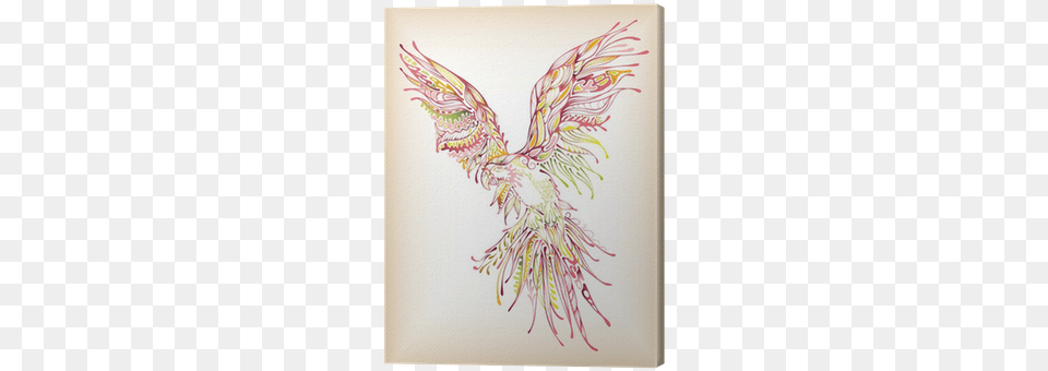 Hawk, Embroidery, Pattern, Art Png