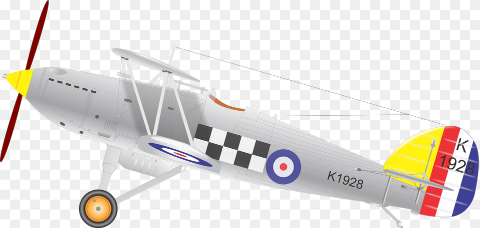 Hawker Fury Clipart, Aircraft, Airplane, Transportation, Vehicle Png Image