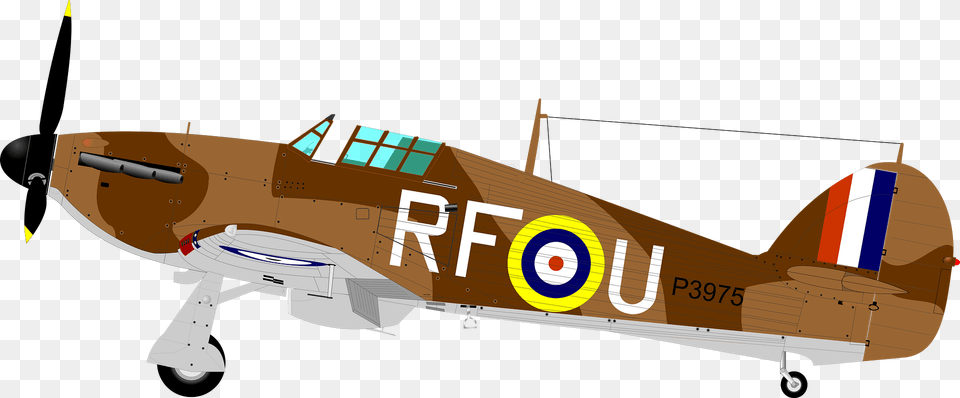 Hawker Hurricane Clipart, Aircraft, Airplane, Transportation, Vehicle Free Transparent Png