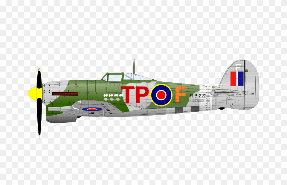 Hawker Typhoon, Aircraft, Airplane, Transportation, Vehicle Png