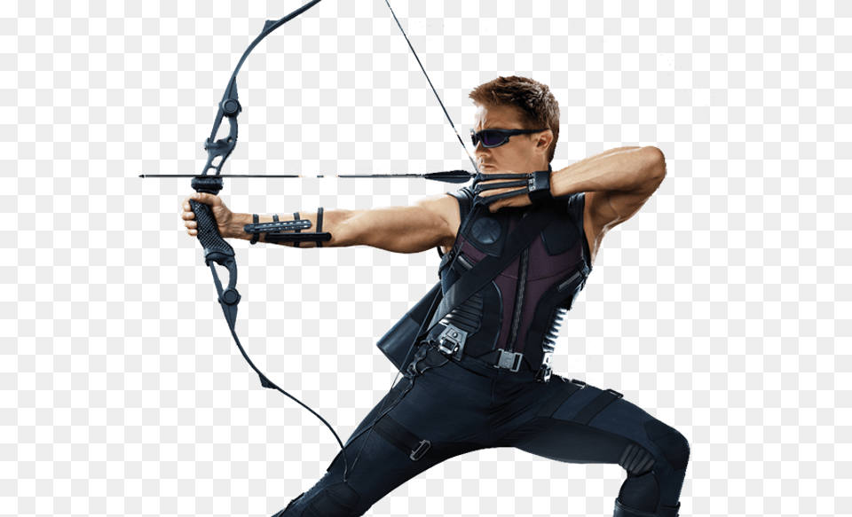 Hawkeye Free, Archer, Archery, Bow, Person Png