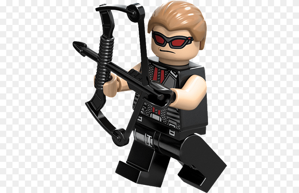 Hawkeye Hawkeye Lego, Face, Head, Person, Firearm Png