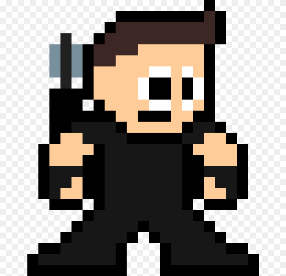 Hawkeye Pixel Art Avengers Infinity War, First Aid Free Png Download