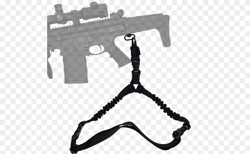 Hawkeye Quick Release Single Point Bungee Sling Assault Rifle, Firearm, Gun, Weapon Free Transparent Png