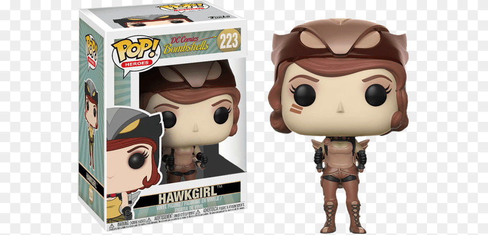 Hawkgirl Bombshell Pop, Baby, Person, Plush, Toy Png Image