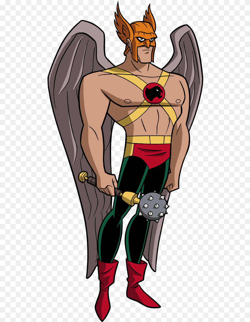 Hawkman Hawkman Justice League Cartoon, Person, Clothing, Costume, Adult Free Transparent Png