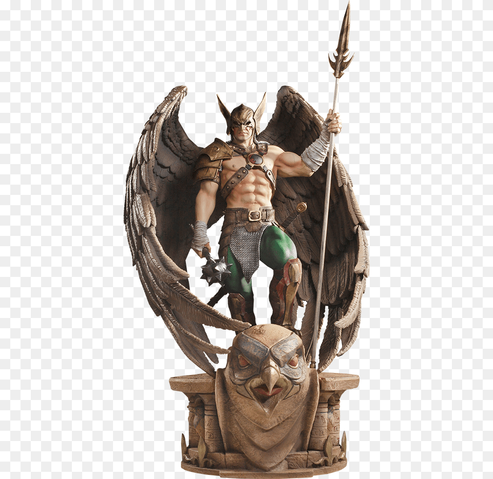 Hawkman Statue Iron Studios, Adult, Male, Man, Person Free Transparent Png