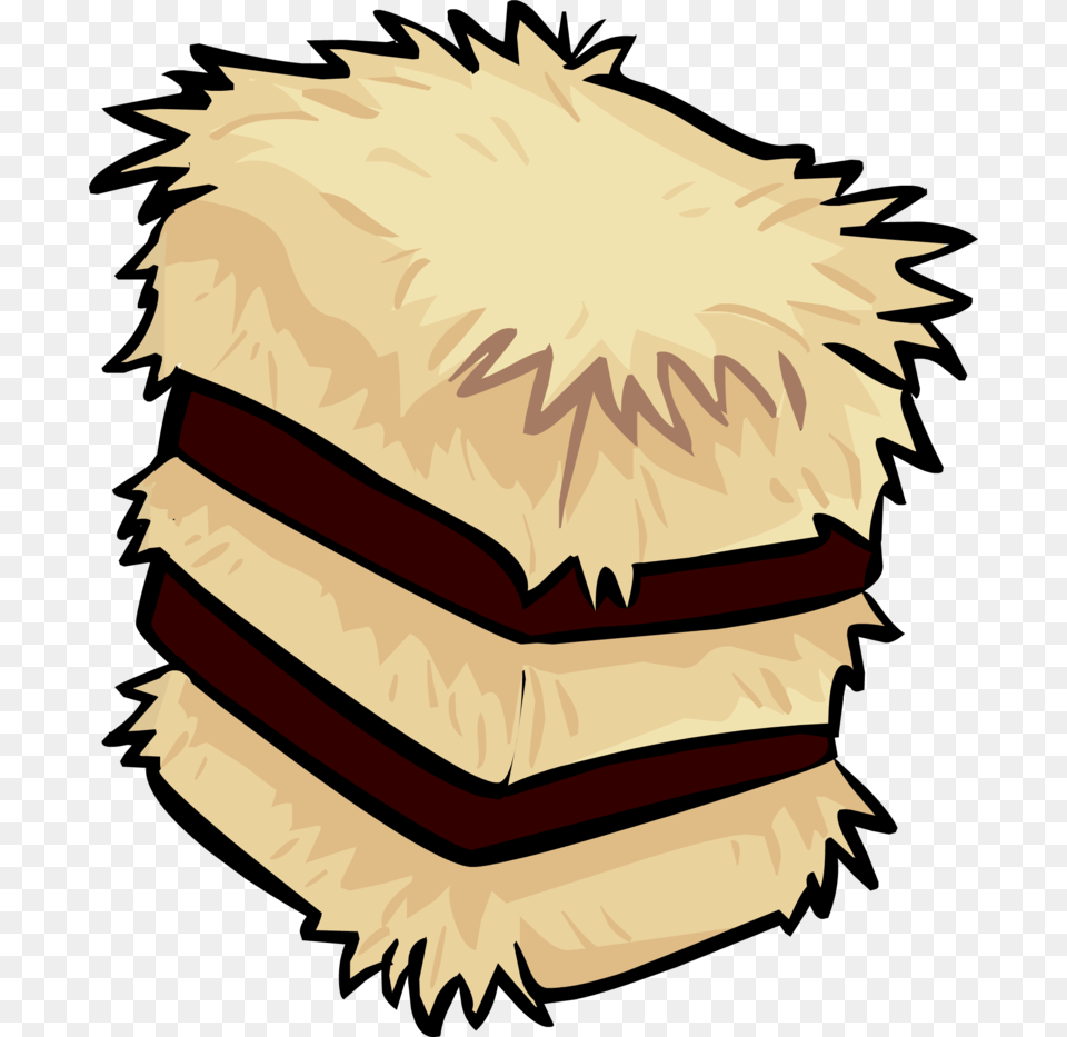 Hay Bale Cartoon Hay Bale, Nature, Outdoors, Countryside, Straw Free Png Download