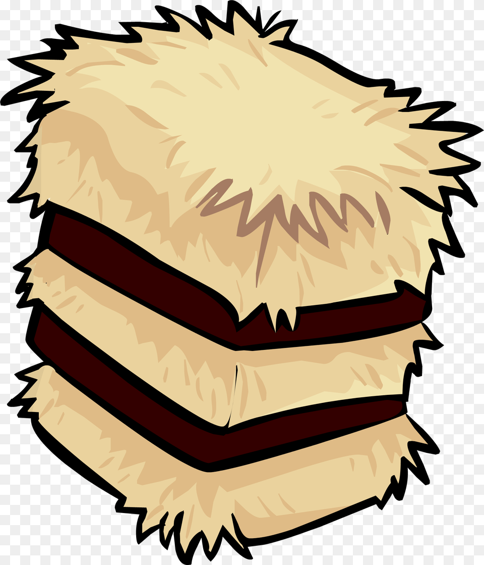 Hay Bale Hay Bale Cartoon Nature, Outdoors, Countryside, Straw Free Transparent Png