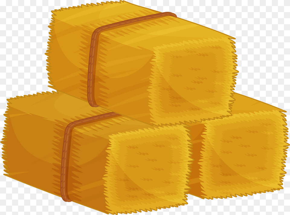 Hay Bales Picture Cartoon Hay Bales Stack, Bread, Cornbread, Food Free Png