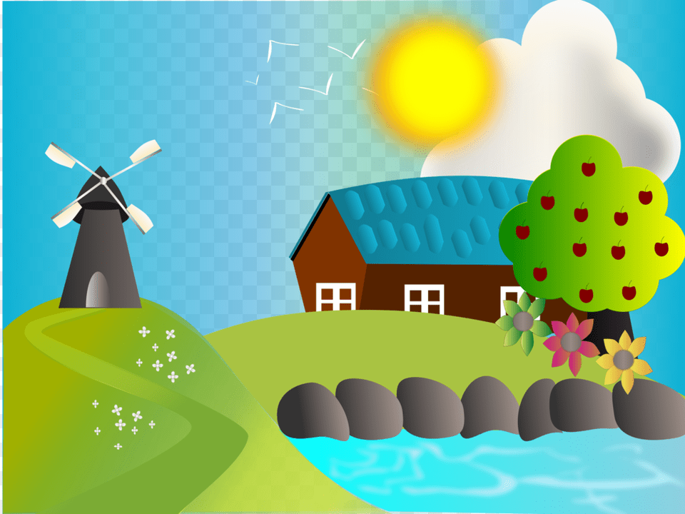 Hay Day Farmhouse Cartoon Farm Landscape, Neighborhood, Engine, Machine, Motor Free Png