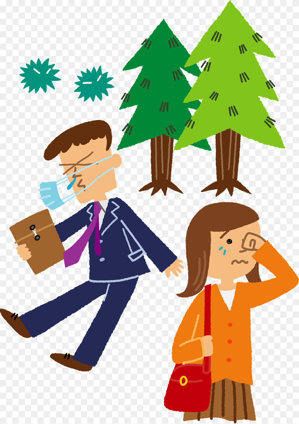 Hay Fever In Japan Clipart, Adult, Male, Man, Person Png
