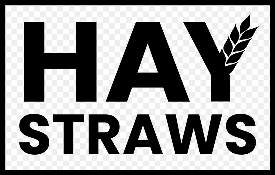 Hay Straws Australia Emblem, Gray Png