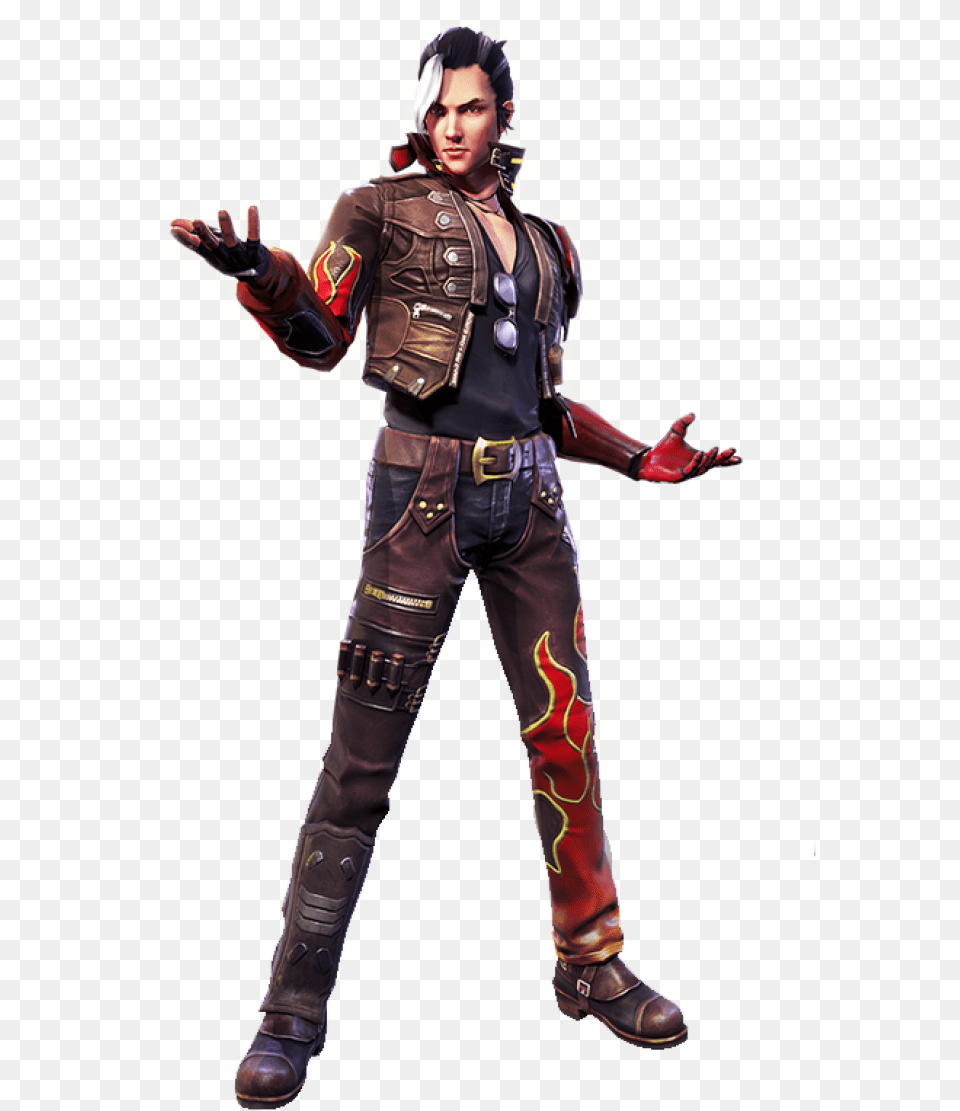 Hayata Fortnite Image Purepng Transparent Cc0 Fire Character, Clothing, Costume, Person, Adult Free Png Download