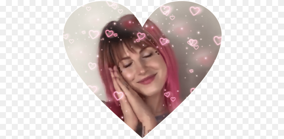 Hayley Williams Edit Tumblr Posts Tumbralcom Heart, Head, Person, Face, Adult Free Transparent Png