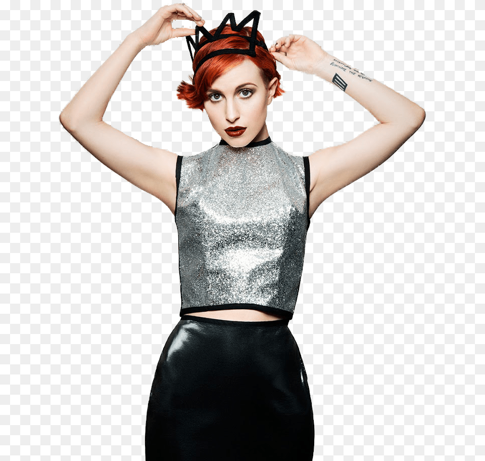 Hayley Williams Transparent Background, Adult, Person, Female, Dress Free Png Download