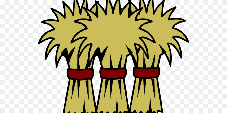 Haystack Clipart Stacked Hay Bales Bundle Of Straw Cartoon, Person Png Image