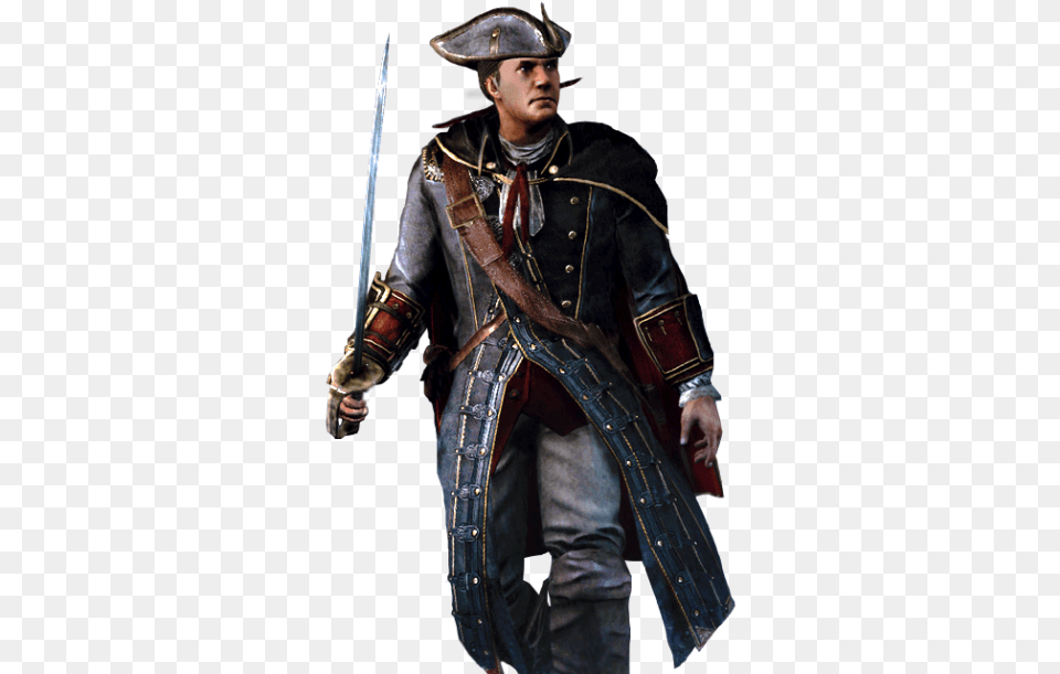 Haytham Kenway Assassin39s Creed 3 Connor Father, Adult, Person, Man, Male Free Png