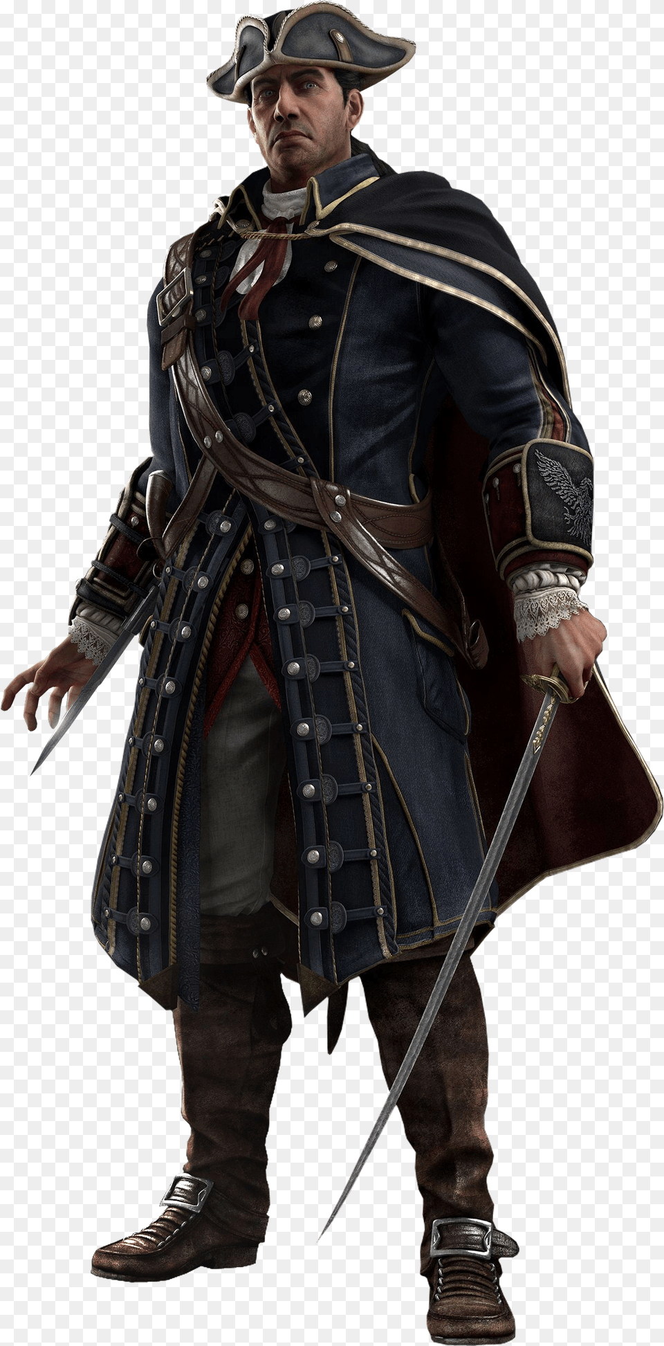 Haytham Kenway Assassin39s Creed Armand Bouchart, Sword, Weapon, Clothing, Coat Png