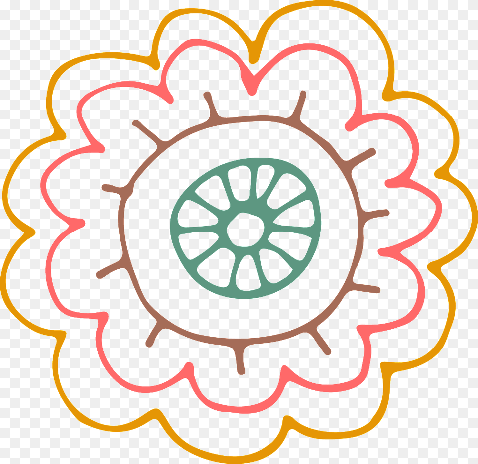 Haz Transparente Decorativo Flor Corazon Rojo Beautiful Flower Design Drawing Easy, Machine, Wheel, Food, Ketchup Png Image
