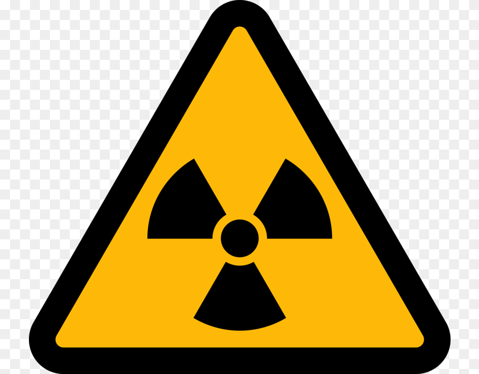 Hazard Symbol Radioactive Decay Radiation Sign, Aircraft, Airplane, Road Sign, Transportation Free Png Download