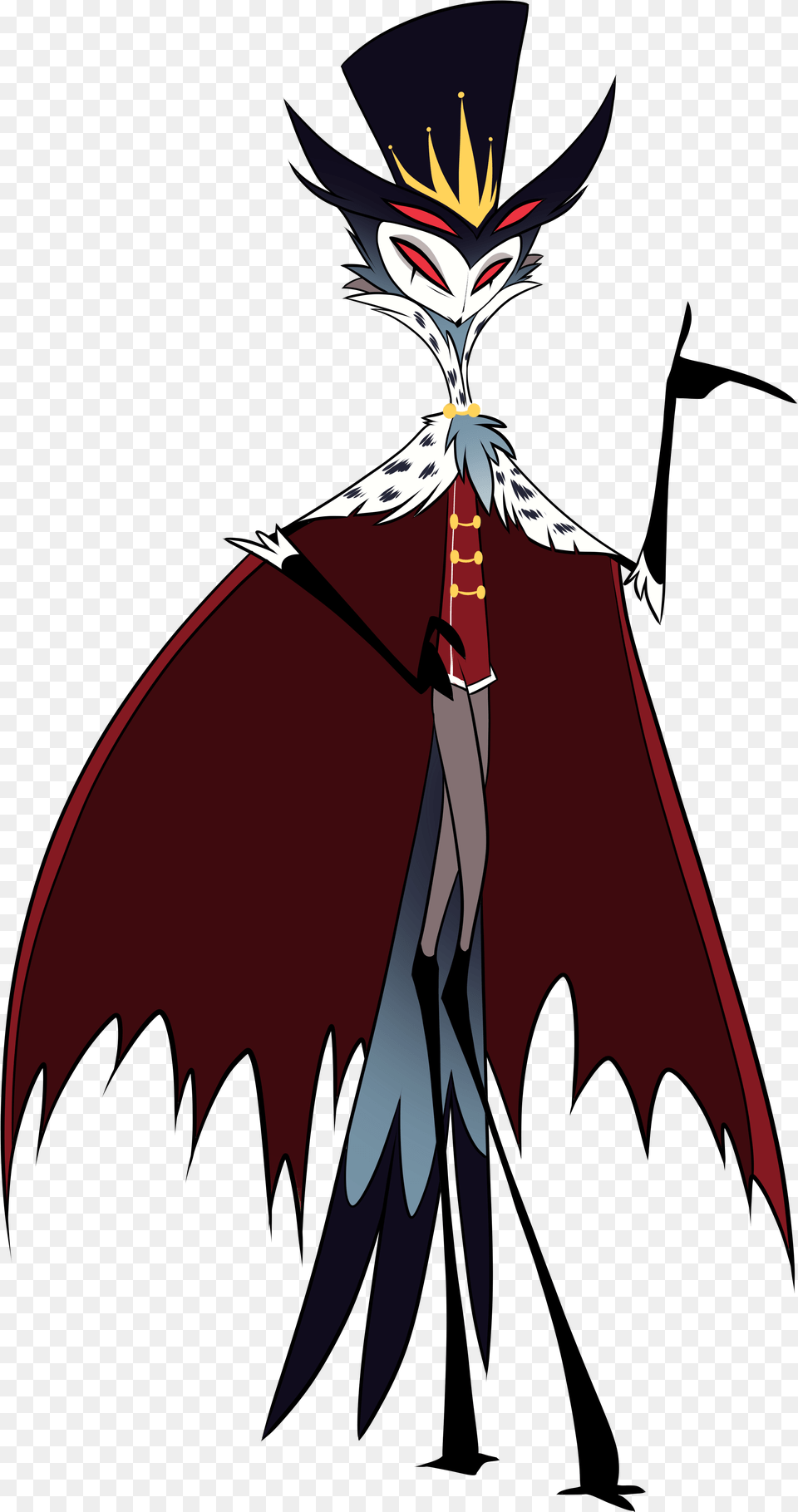 Hazbin Hotel Wiki Illustration, Cape, Clothing, Person Free Png Download