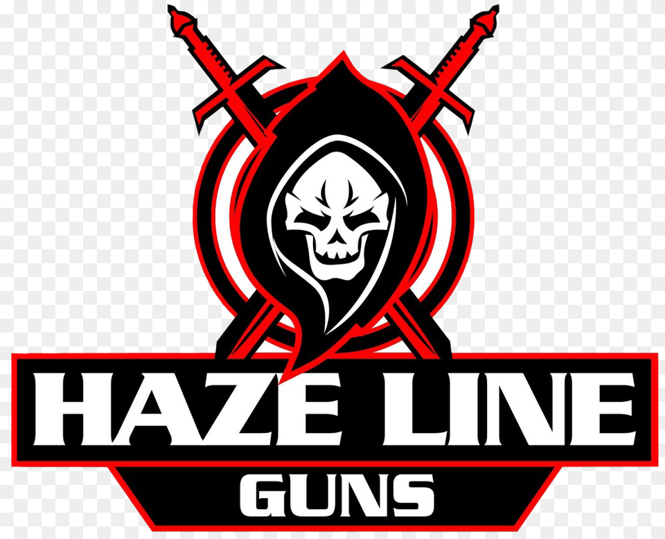 Haze Line Guns Llc Haze Line Guns, Logo, Emblem, Symbol, Face Png Image