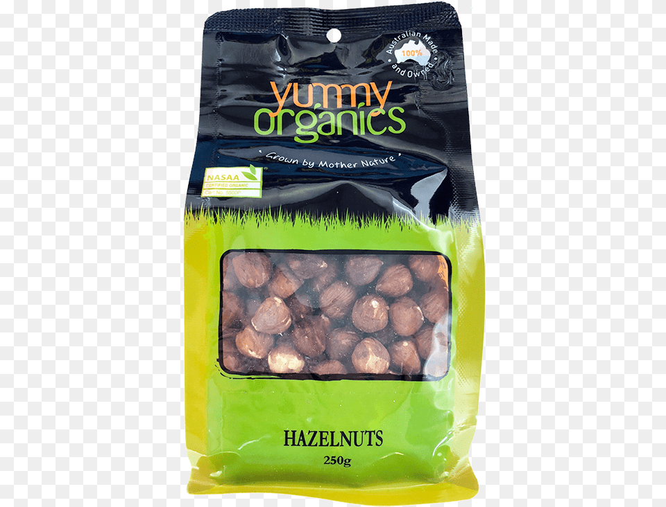 Hazelnut Kernels 250g Chocolate Covered Raisin, Food, Produce, Meat Free Png