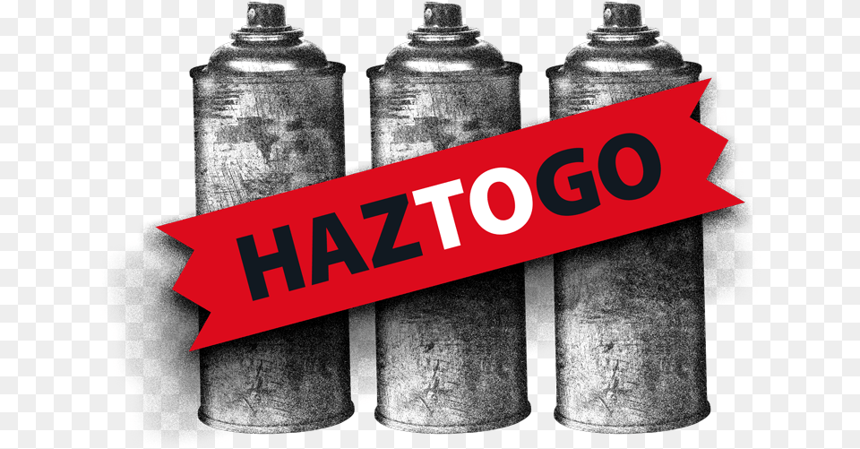 Haztogo Aerosal Cans Artwork Haz Drum Storage Illustration, Cylinder, Can, Spray Can, Tin Png