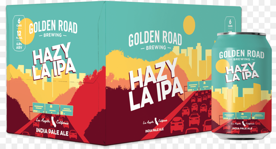 Hazyipa Box Can Golden Road Hazy Ipa, Advertisement, Tin Free Png