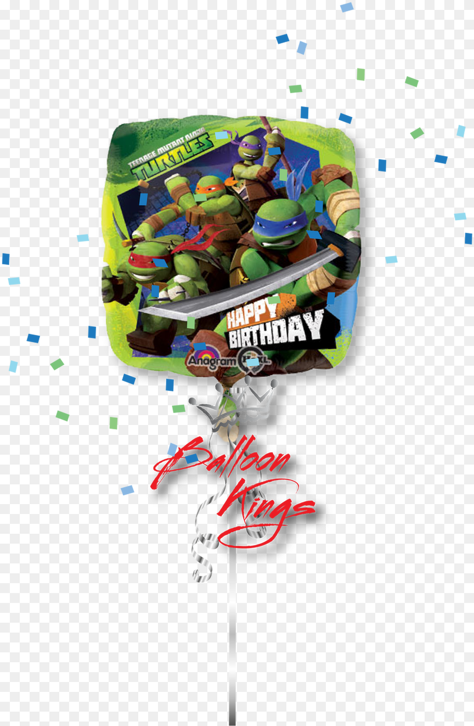 Hb Ninja Turtles Group Ninja Turtle Happy 6th Birthday, Food, Sweets, Candy, Racket Free Transparent Png
