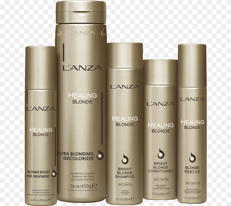 Hb Product Lanza Blonde Healing Blonde, Bottle, Cosmetics, Can, Tin Png Image
