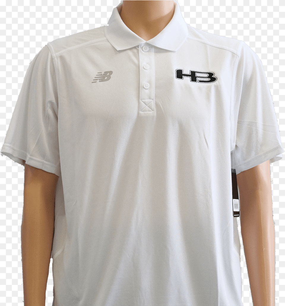 Hb Sports Logo New Balance White Short Sleeve, Clothing, Shirt, T-shirt, Home Decor Free Png Download