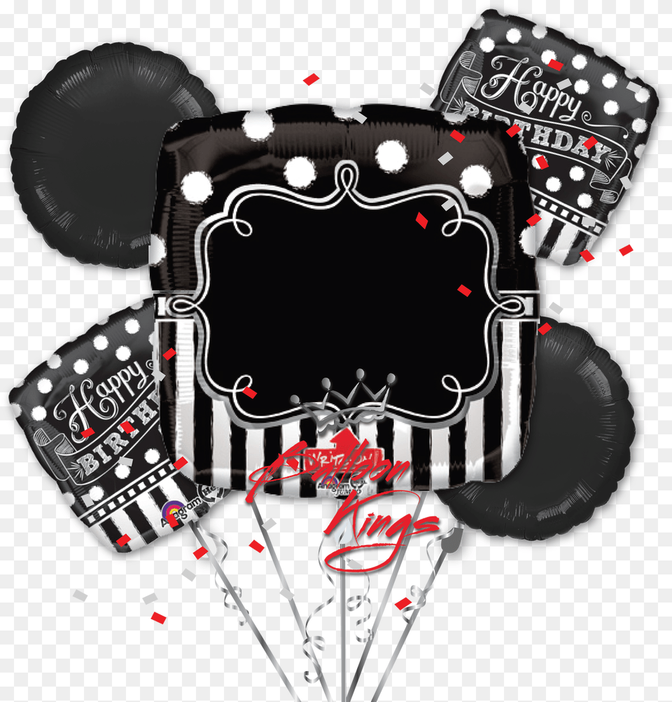 Hb Write On Chalkboard Bouquet Personalized Chalkboard Balloon Birthday Party Supplies, Cushion, Home Decor Free Transparent Png