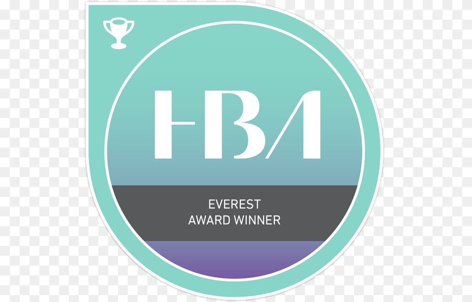 Hba Everest Award Winner Health Care, Logo, Advertisement, Disk, Poster Free Png