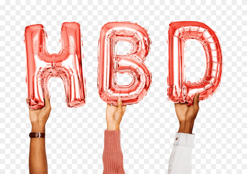 Hbd, Number, Symbol, Text, Body Part Free Png Download