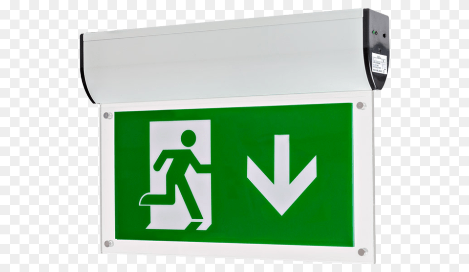 Hbe Emergency Exit Sign Hanging Blade Exit Sign, Mailbox, Symbol Png Image