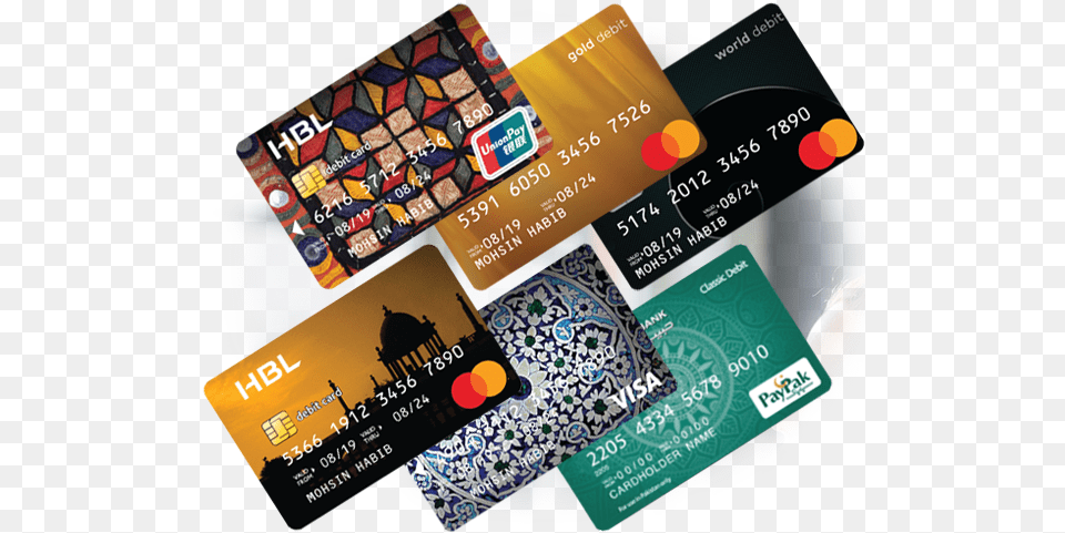 Hbl Personal Cards Debit Overview Hbl Cards, Text, Credit Card Free Png