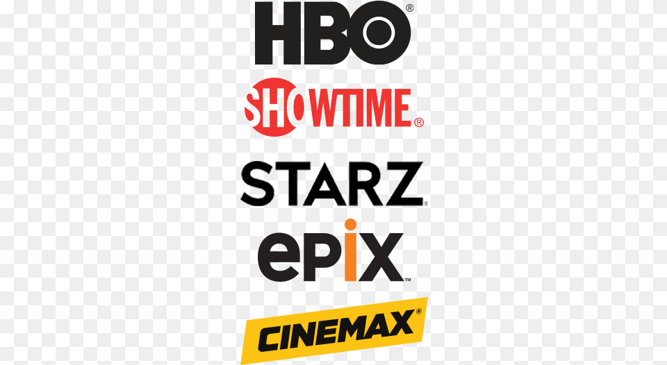 Hbo Cinemax Starz Showtime And Epix Graphic Design, Advertisement, Poster Free Png Download