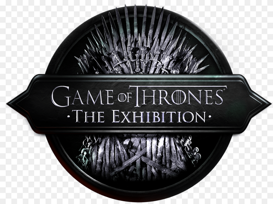 Hbo Game Of Thrones The Exhibition, Logo, Badge, Symbol, Emblem Png