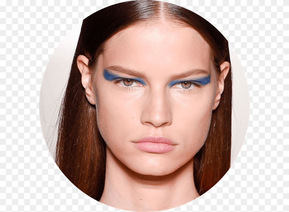 Hbz Nyfw Ss17 Beauty Victoria Beckham Getty New York Fashion Week 2017 Makeup, Adult, Portrait, Photography, Person Free Transparent Png