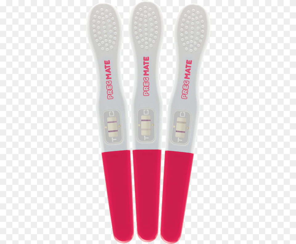 Hcg Pregmate Test Strip Shows Imprint On Positive Line, Brush, Device, Tool, Toothbrush Free Png Download