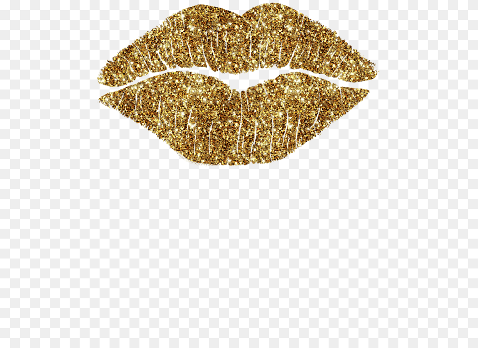 Hd 15 Gold Lips For Transparent Background Red Glitter, Astronomy, Moon, Nature, Night Png