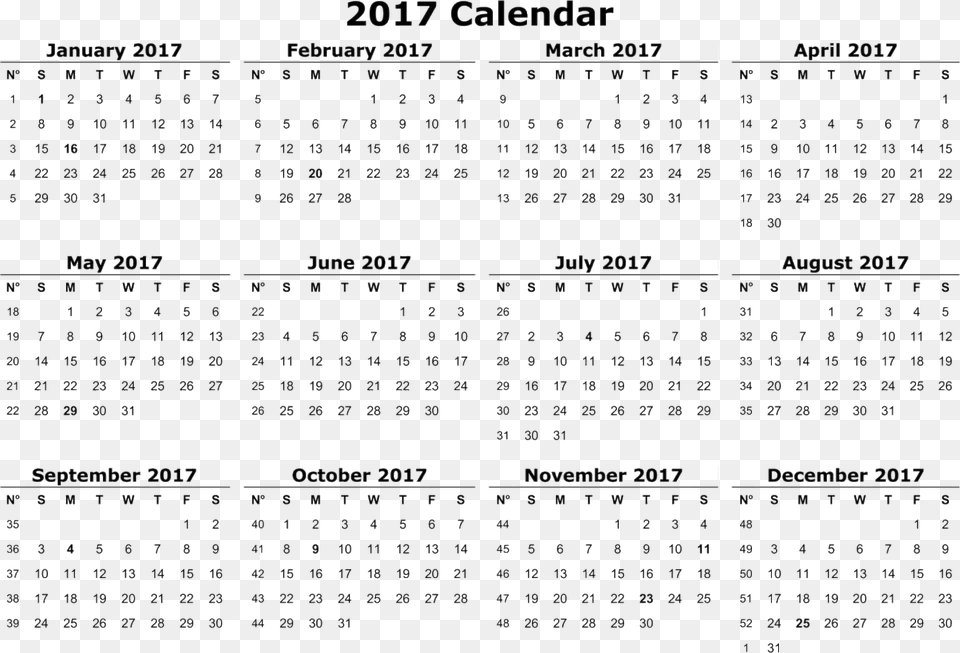Hd 2017 Calendar Download Simple 12 Month 2017 Monthly Calendar Printable, Text, Computer, Computer Hardware, Computer Keyboard Png