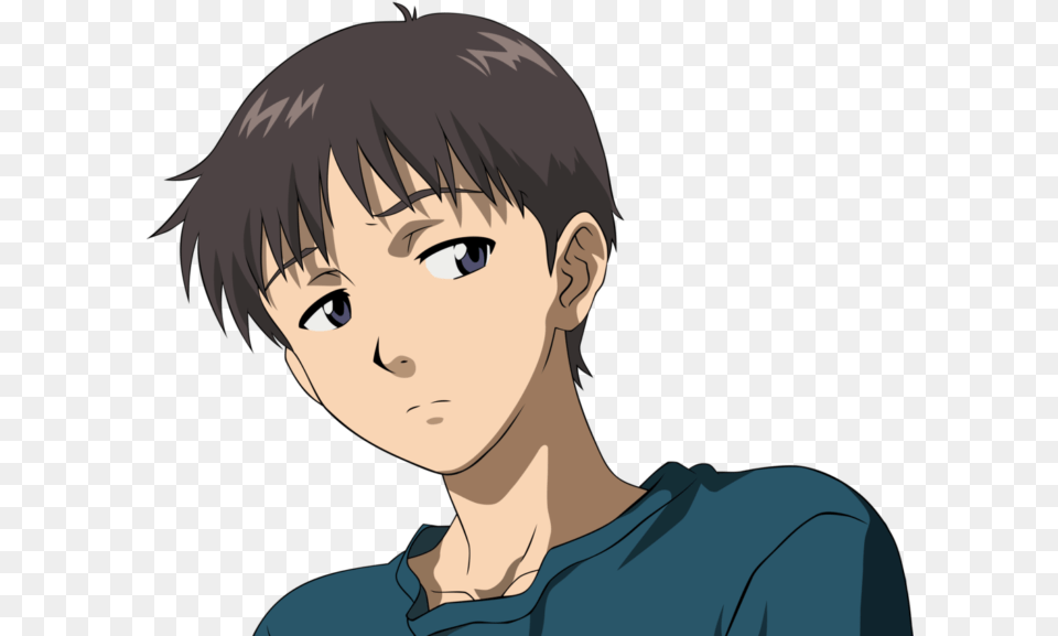 Hd 6 Most Hated Main Characters In Evangelion Day Card, Publication, Book, Comics, Adult Free Png Download