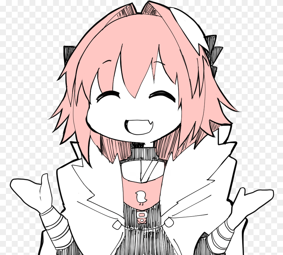 Hd Astolfo Reaction, Book, Comics, Publication, Person Free Transparent Png